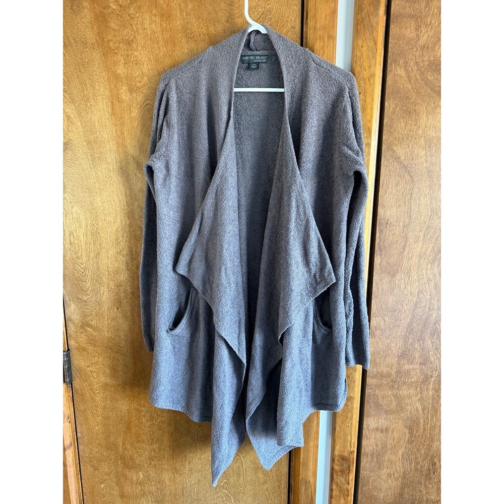 Barefoot Dreams Cozy Chic Lite Island Cardigan Sz. L/XL Carbon